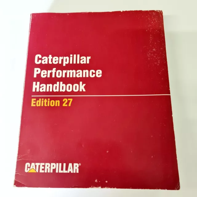 Caterpillar Performance Handbook Edition 27 Good Condition