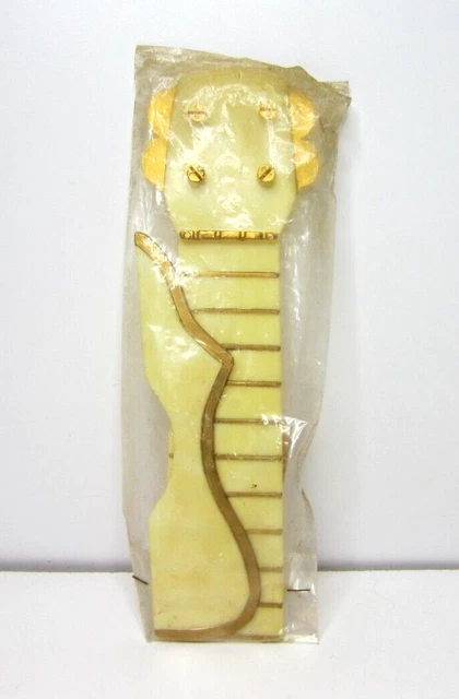 Vintage Plastic Wilton Music Instrument Guitar Cake Topper Decor Wilton 93