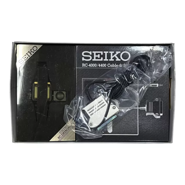 NUOVO SMART WATCH Vintage Seiko PC Datagraph RC-4000 Computer EUR 460,21 -  PicClick IT
