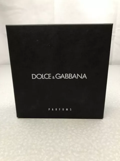 DOLCE & GABBANA Black GIFT BOX ONLY for Parfums Gifts Jewelry KG RR35