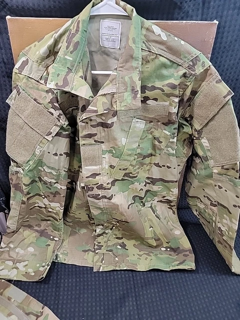 US Army Combat Uniform Coat Shirt Multicam OCP Gen 1 - Size Small Regular USGI