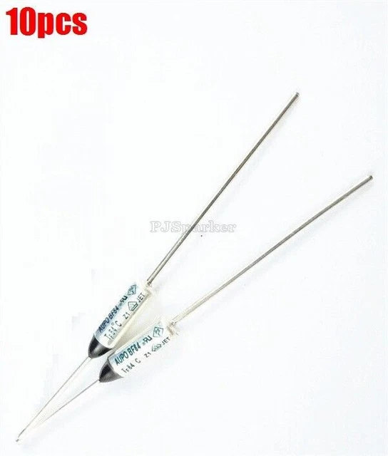 10pcs Aupo Thermal Fuse Tf Cutoff 84°C 250V 10A BF84 Ic New ck #A6-9