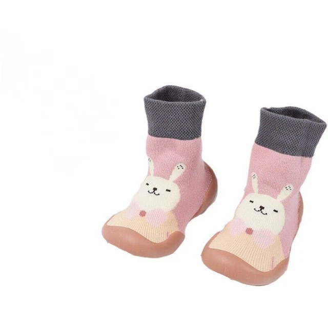 Pantofole antiscivolo bambini bambina ragazzi bambini calze di cotone scarpe inverno calde