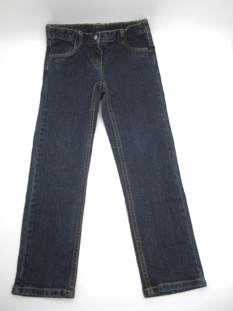 Hanna Andersson Jeans EUC Girls Adjustable Waist Size 130 8 US EUC