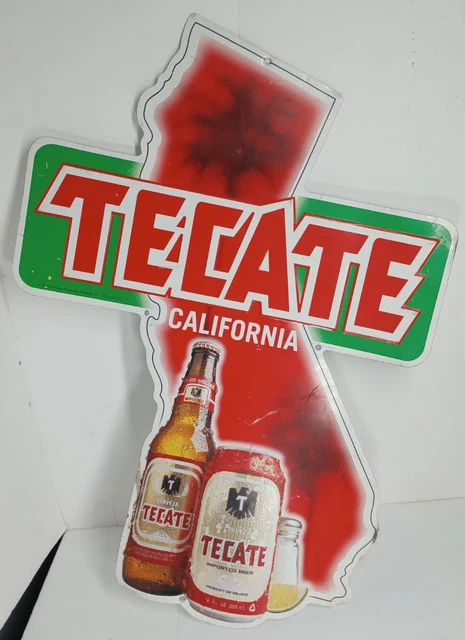 Vintage 2003 Tecate Beer Sign California