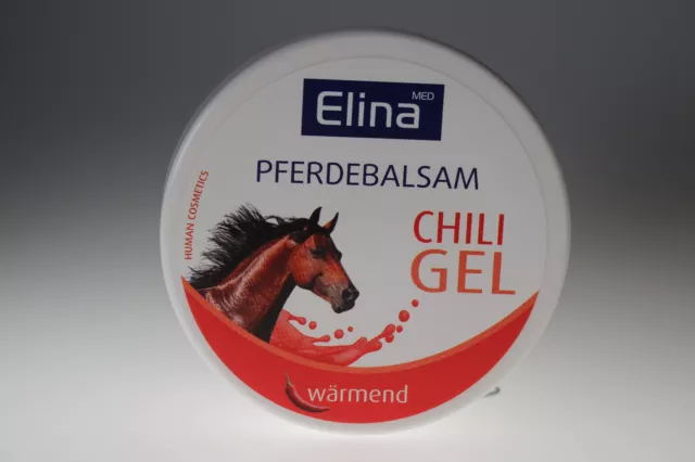 Elina Med Pferdebalsam Chili Gel wärmend Dose 4 X 150ml