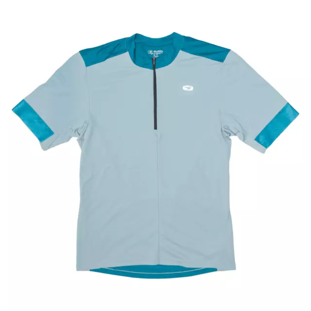 SUGOI Cycling Mens Jersey Blue 1/4 Zip M