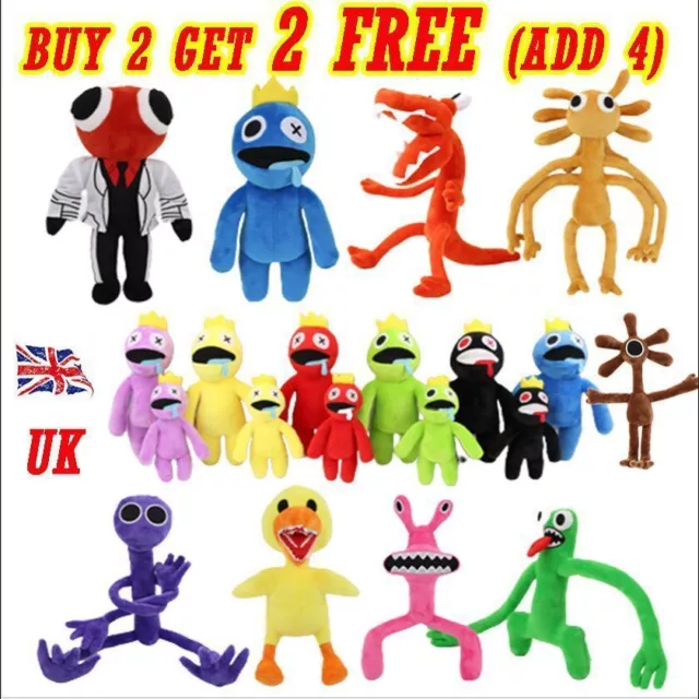 ROBLOX RAINBOW FRIENDS Doors Game Plush Toy Stuffed Doll Kids Xmas Gift