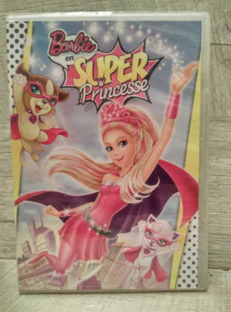 👉 DVD FILM ENFANTS / BARBIE en SUPER PRINCESSE / DVD CINEMA FILM JEUNESSE