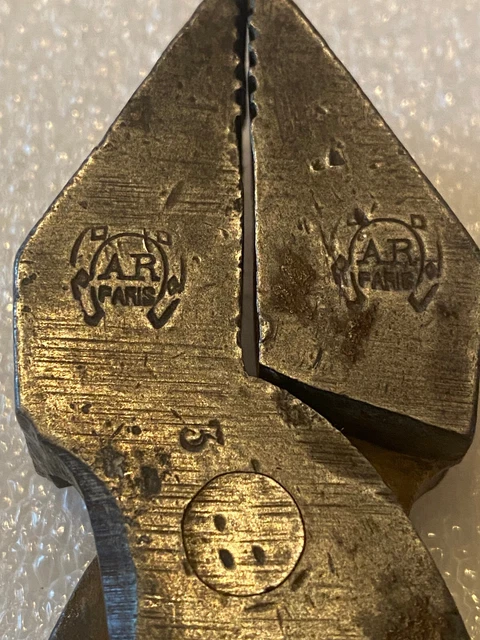 Outil Ancien Marque à Chaud - Lettre R - Fer à Marquer - Vintage