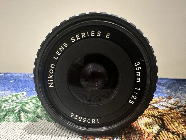 #357■動作品■ Nikon LENS SERIES E 35mm 1:2.5 Nikon Series E 35mm F/2.5 | LENS-DB.COM