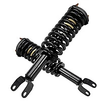 2pc Front Black Shock Absorbers Assembly fits Dodge Dakota Mitsubishi 2006-2009