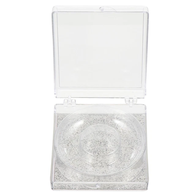6 Pcs Eyelash Organizer Container Glitter Tray Empty Case False Thicken