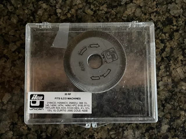 Ilco 23RF Cutter Blade For Ilco Machines