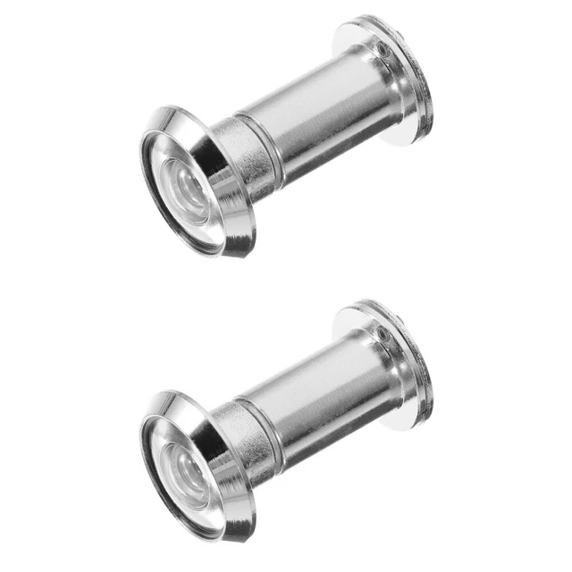 2 un. Visor de puerta mirilla de acero inoxidable puerta visor puerta mirilla privacidad