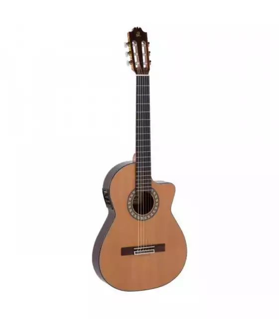 Guitare Classique Electro ADMIRA VIRTUOSO ECTF Thin Body Naturel Brillant