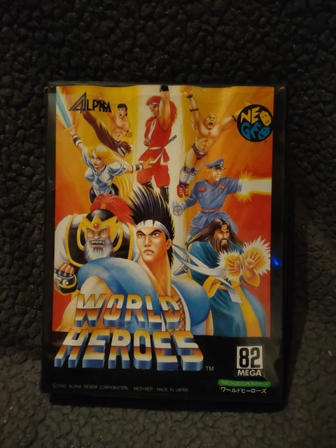 World Heroes - jeu vidéo Neo Geo CD - Prix & Rareté