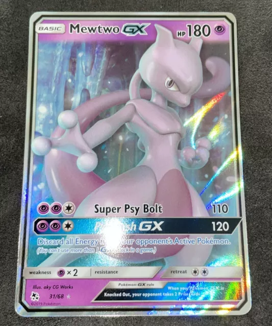 Pokemon Mewtwo GX 31/68 - [Destino Sfuggente] - EN MINT