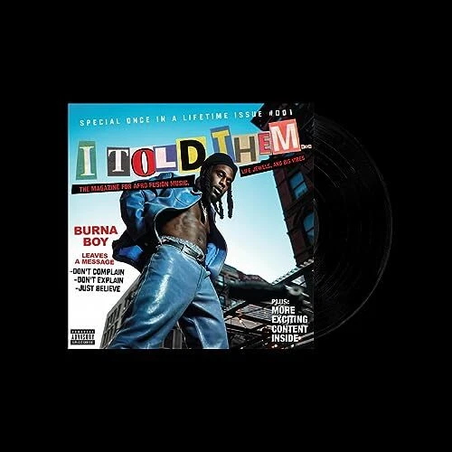 Burna Boy I Told Them… (Vinyl) LP Vinyl NEW