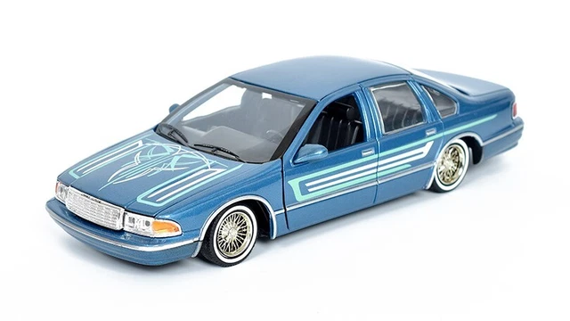 ModelCarGroup 1:18 Chevrolet Caprice Année De Construction 1987 Rouge Fonce Metallique Modelcar Group Mcg18361