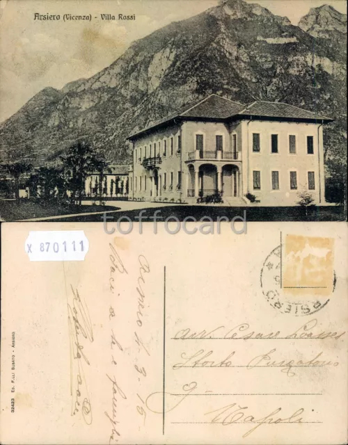 Vicenza Provincia-Arsiero-Villa Rossi-B87-111