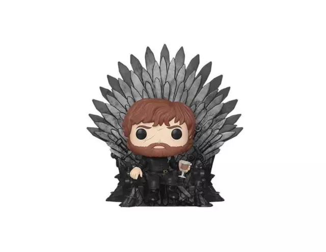 Funko POP! GOT - Tyrion Sitting on Iron Throne #71 with Soft Protector (B18) 2