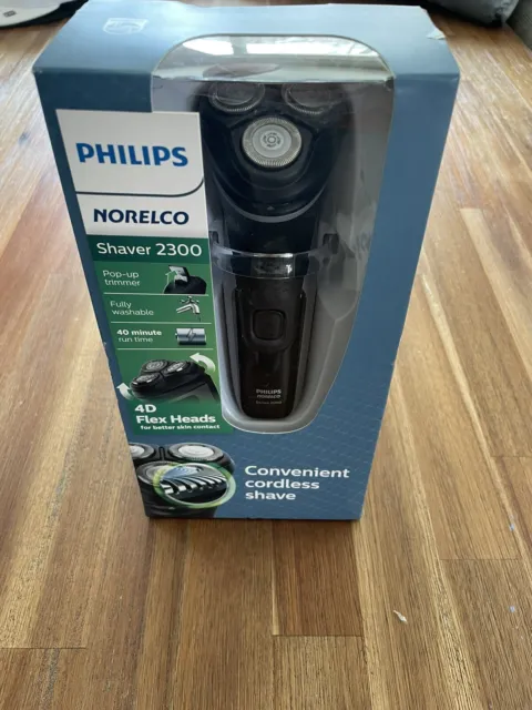 PHILIPS NORELCO SHAVER 2300 Cordless Men's Dry Electric Shaver - S1211 ...