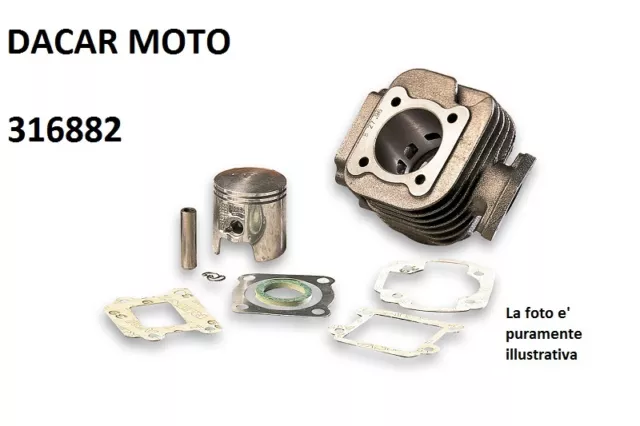 Groupe Thermique MALOSSI Cylindre Yamaha BW ' S 50 2T (A137E) 316882