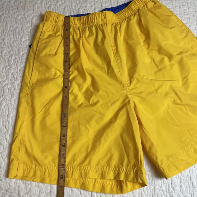 RALPH LAUREN POLO Sport Size Medium Yellow Swim Trunks Shorts $18.98 ...