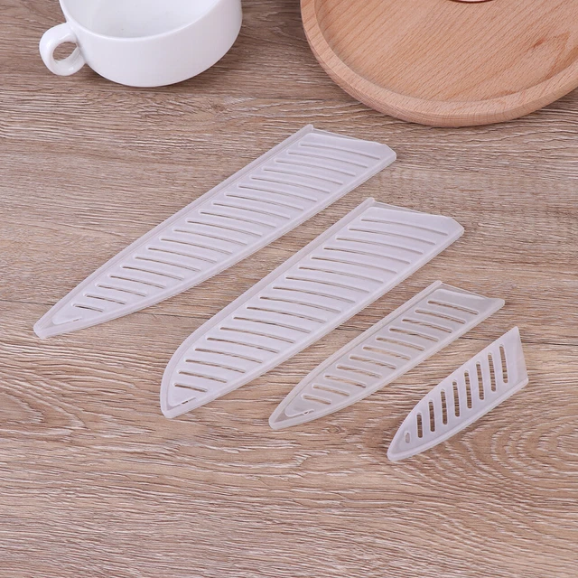 4pcs Kitchen Knife Blade Protector Cover fit Knife 3 5 7 8 inch Blade_HL
