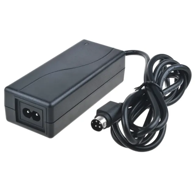 AC Adapter 4-Pin DIN Connector For LACIE iOmega ACU034A-0512 12V 5V Power Supply 3