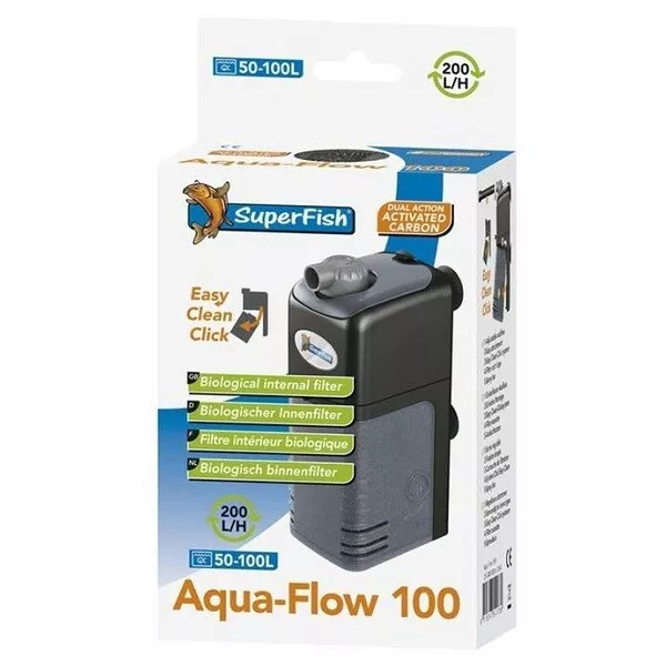 Filtre interne SuperFish Aqua Flow - aquarium aquarium aquatique tropical avec barre de pulvérisation 3