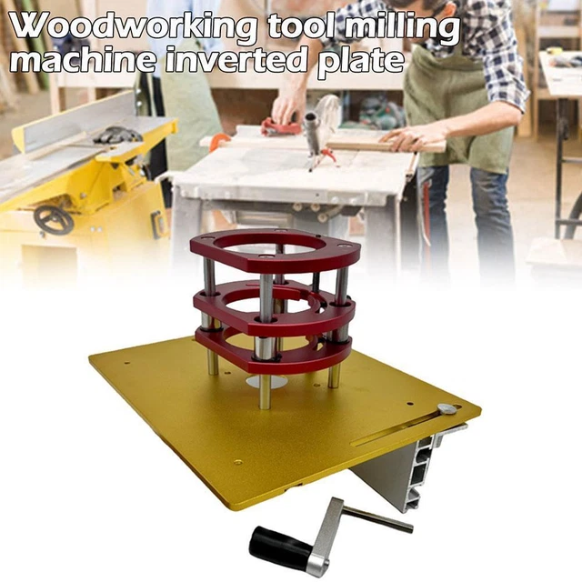 Fresa per lavorazione del legno, base sommersa, fresa superiore, motore incisione di sollevamento M9I0