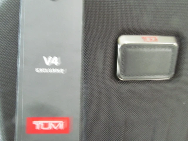 TUMI Luggage, Expandable Carry-On Spinner, V 4 Black, TSA Locking System, NWT 7