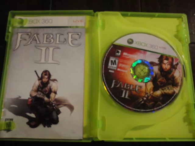 Fable II: Limited Collectors Edition (Microsoft Xbox 360, 2008) CIB w/SLIP COVER 3