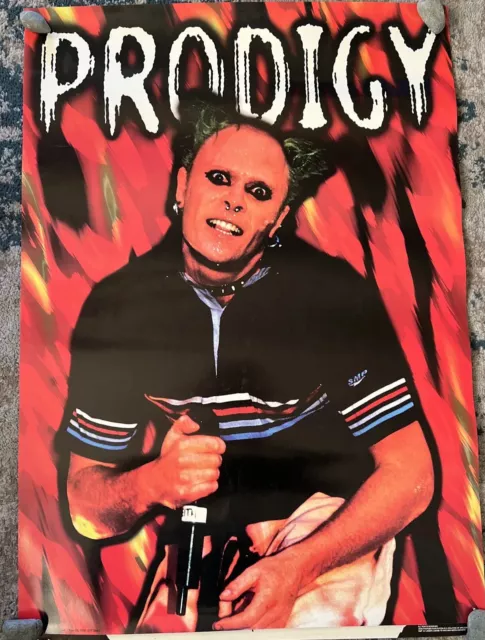 Keith Flint Prodigy Rock Music UK Import Poster 23 x 33 VG CONDITION