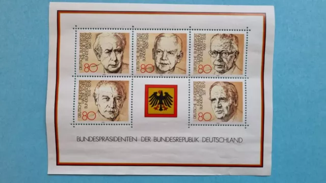 Briefmarken für Sammler - Bundespräsidenten der Bundesrepublik Deutschland