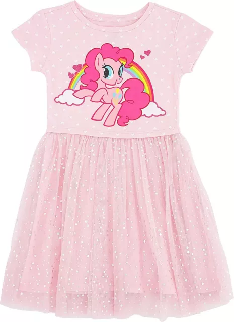 My Little Pony Girls' Little Tulle Costume Dress