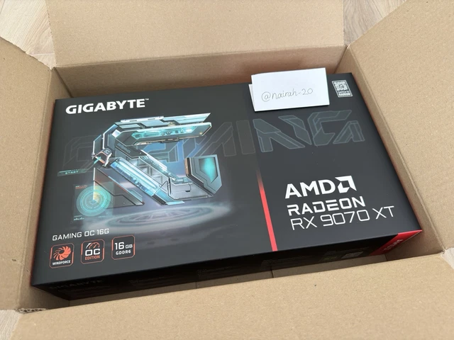 GIGABYTE Radeon RX 9070 XT 16GB AORUS ELITE