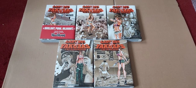 LOT MANGA Lady Boy vs Yakuzas TOMES 1 à 5 Édition Akata série complète