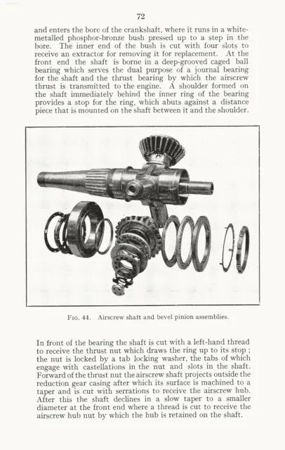 Bristol Jupiter Engine Maintenance Manual 1930's Ex rare Period Aero Radial 3