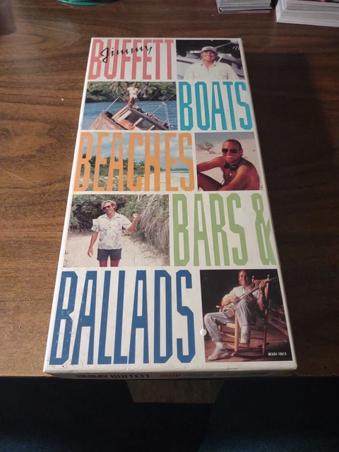 Jimmy Buffet Boats Beaches Bars  And Ballads Cassettes