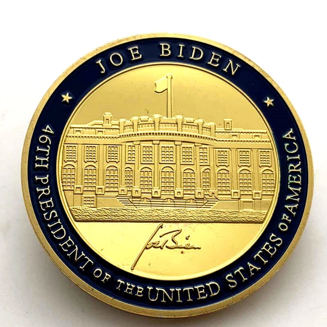The 46th President of United States Joe Biden Commemorative Coin Souvenirs GS
