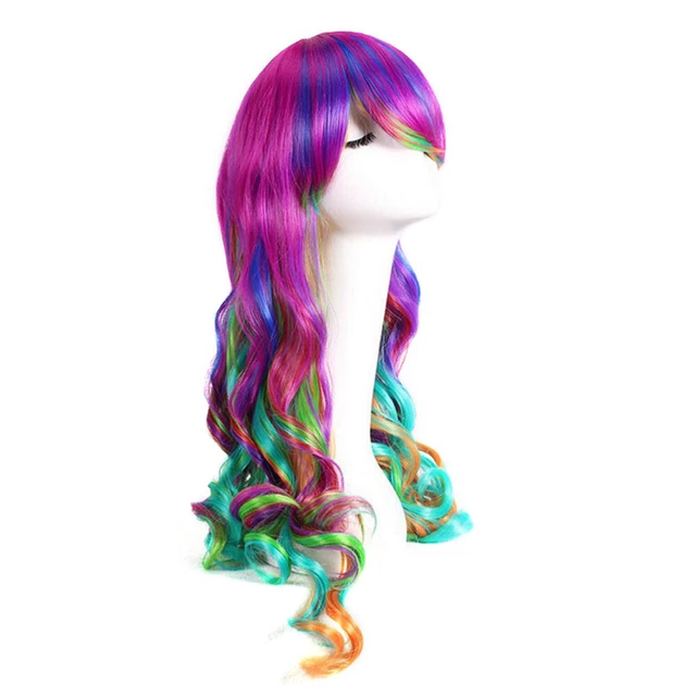27 .5" Miss Harajuku Hair Wig Japanese Wigs Women Long Bangs