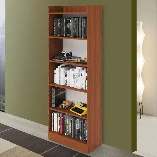 Libreria verticale componibile H.180 cm librerie modulari in legno noce antico