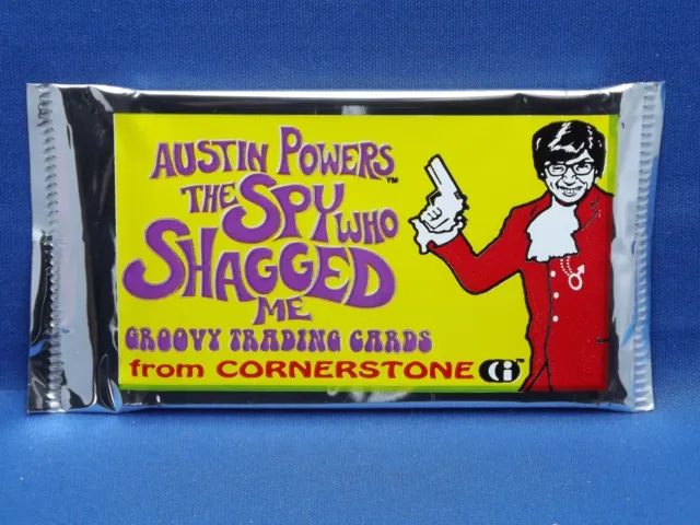 Austin Powers The Spy who Shagged Me One Unopened Packet 1999 Cornerstone