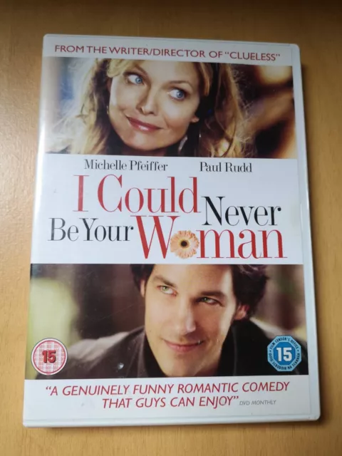 I Could Never Be Your Woman DVD 2006 Michelle Pfeiffer Paul Rudd Romantic Comedy