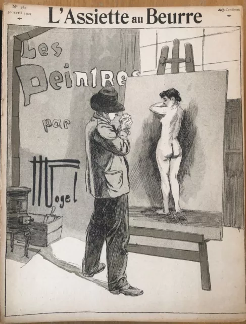 Les Peintres L’Assiette au Beurre n° 161 30 Avril 1904 Vogel