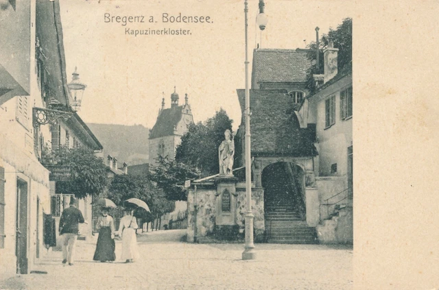 AK aus Bregenz am Bodensee Kapuzinerkloster (U25)   (1)
