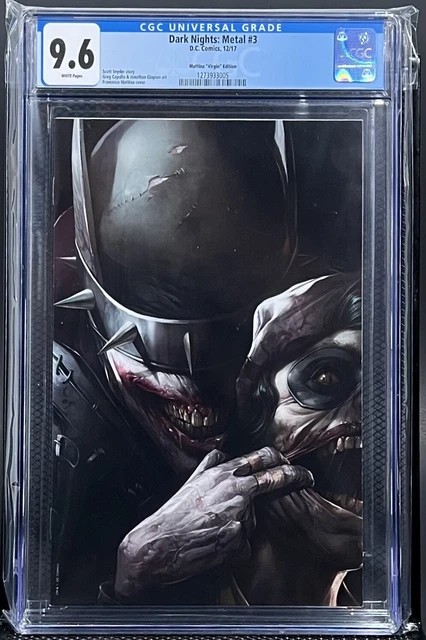 DARK NIGHTS: METAL #3 Mattina Virgin CGC 9.6 DC Batman Who Laughs FREE SHIPPING